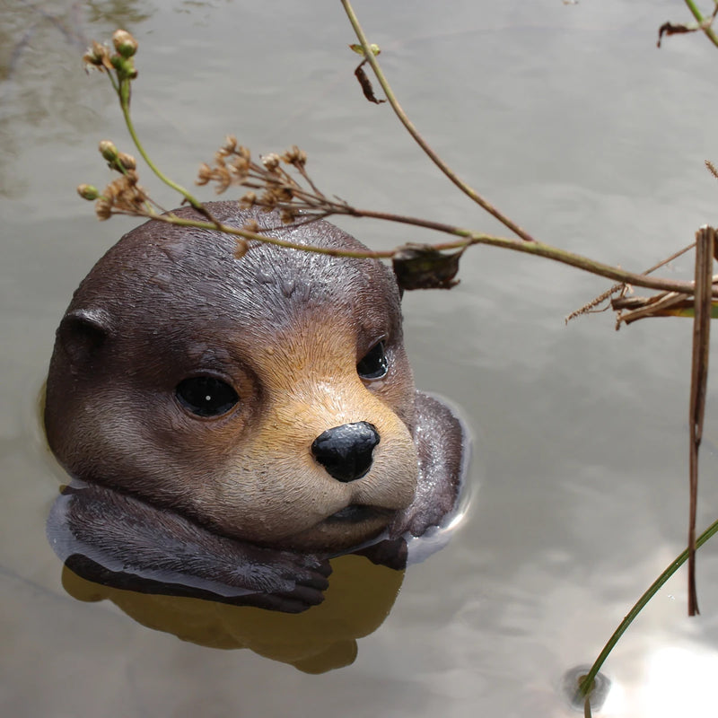 PoolsidePal - Lustiger schwimmender Otter