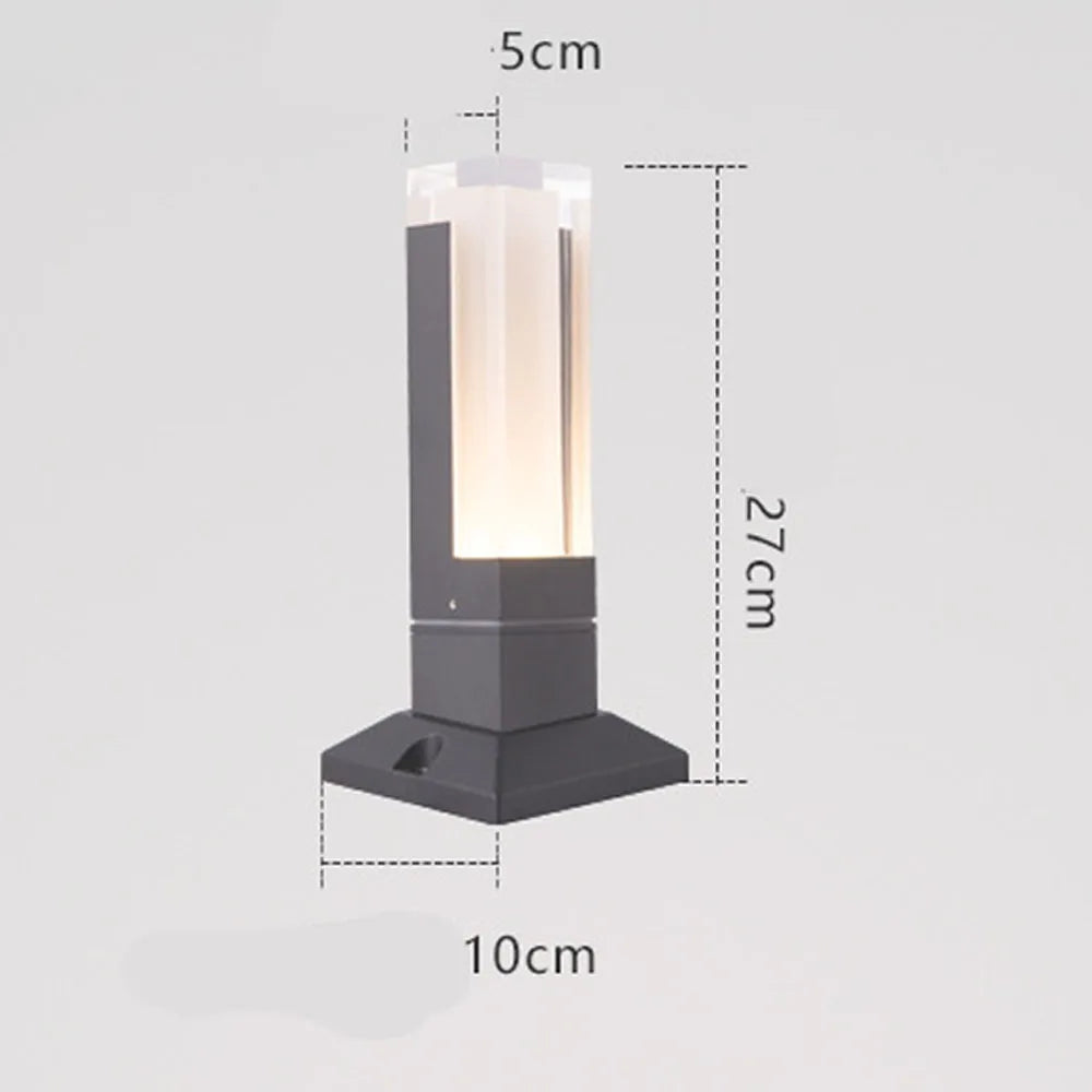 ModernOasis - Stilvolle Rasenlampe