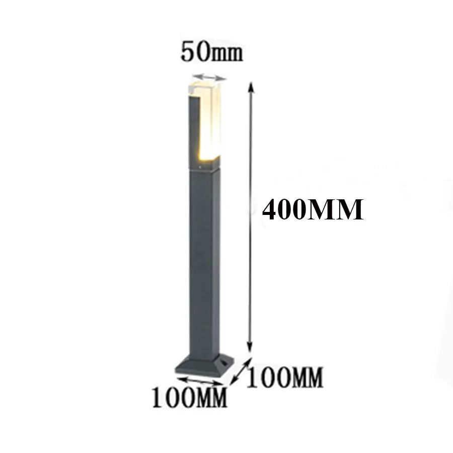 ModernOasis - Stilvolle Rasenlampe