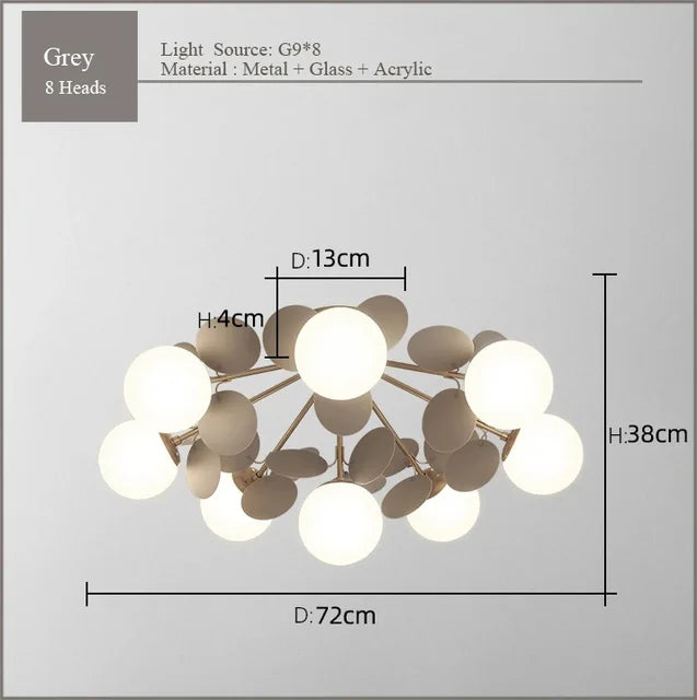 LuxeLineage - Moderner Kronleuchter für die Decke