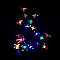 FairyGlow - Pfirsichblüte Solar-LEDs