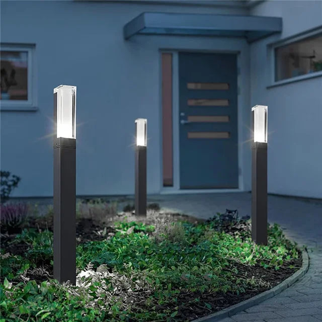 PillarPathway - Elegante Solar-Post-Lichter