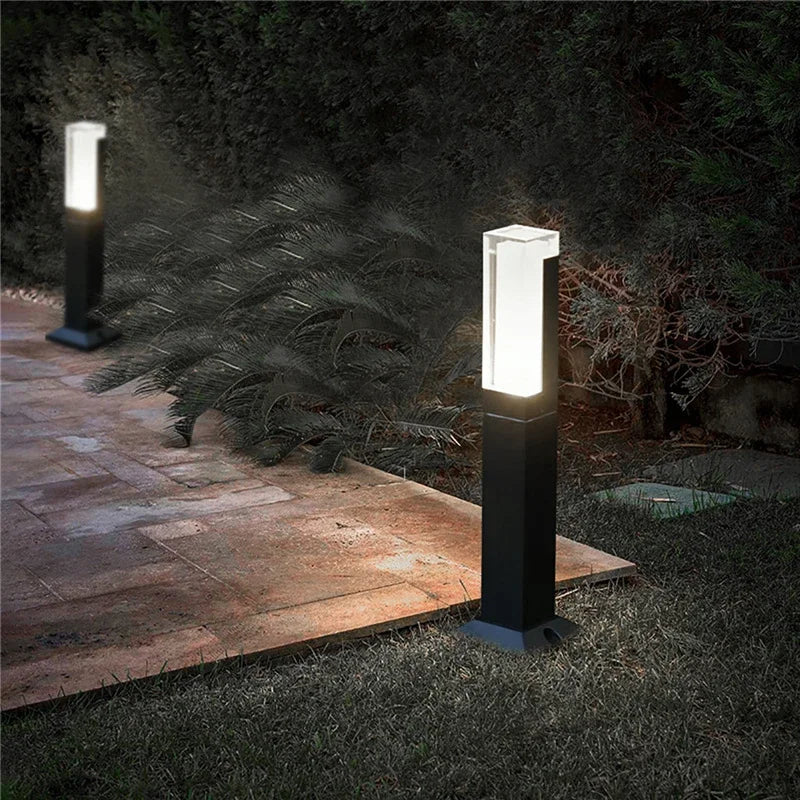 PillarPathway - Elegante Solar-Post-Lichter