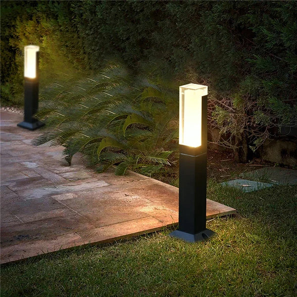 PillarPathway - Elegante Solar-Post-Lichter