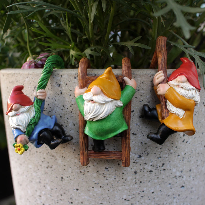 PottedPixies - Skurrile Gnome Hängende Ornamente