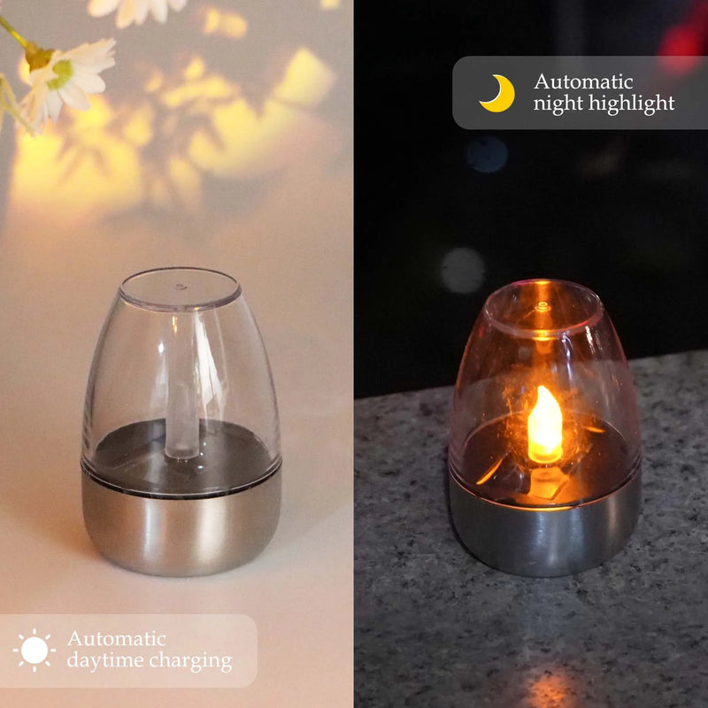 SolarFlame - Wasserdichte LED-Kerzen