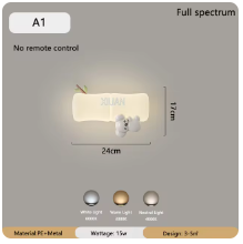 LED-Bambus-Wandleuchte