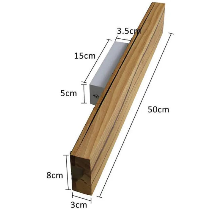 WoodCrack | Wandleuchte für Natürliche Eleganz