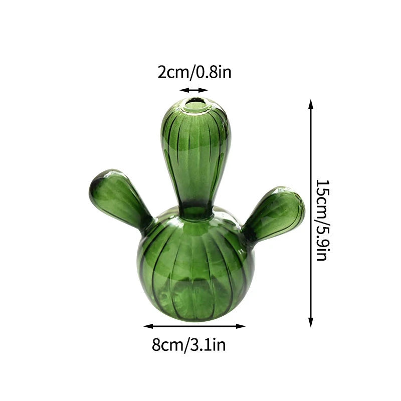 CactiClear - Glasvase in Kaktusform