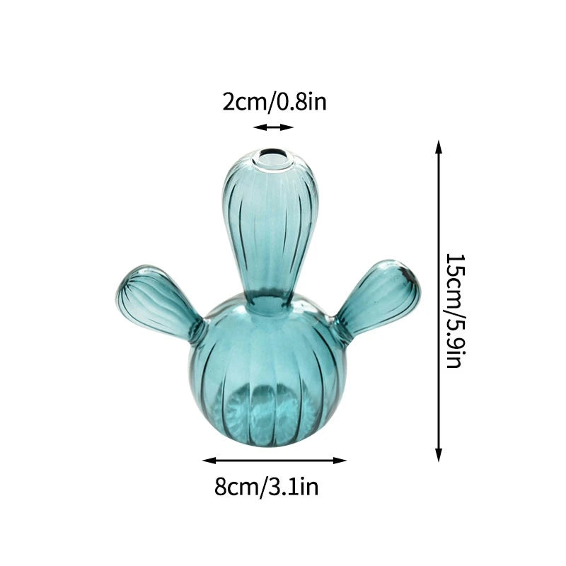 CactiClear - Glasvase in Kaktusform