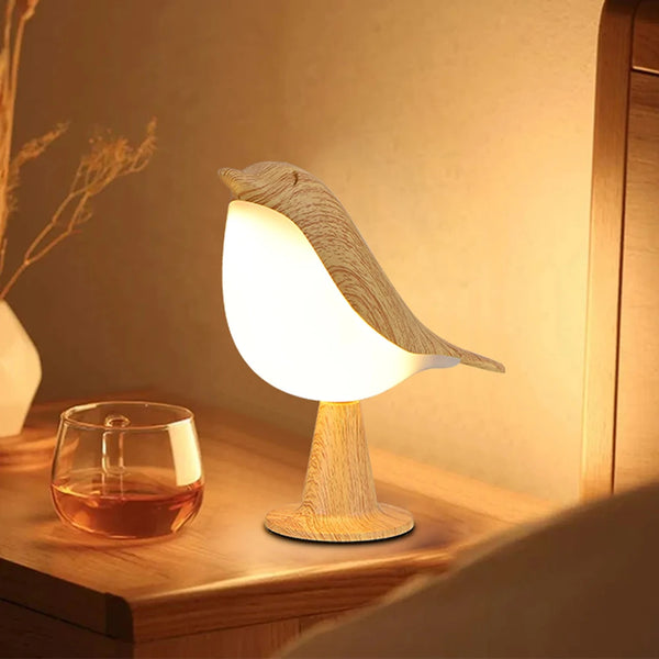 NestLight - Vogel Tischlampe