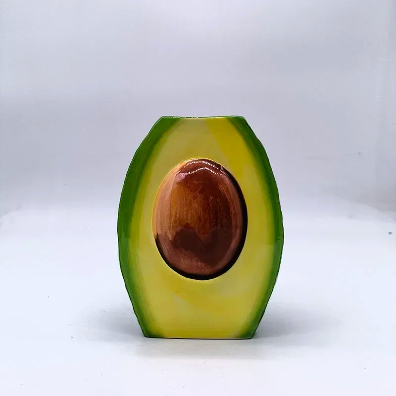 VerdeVessel - Porzellan Avocado Vase