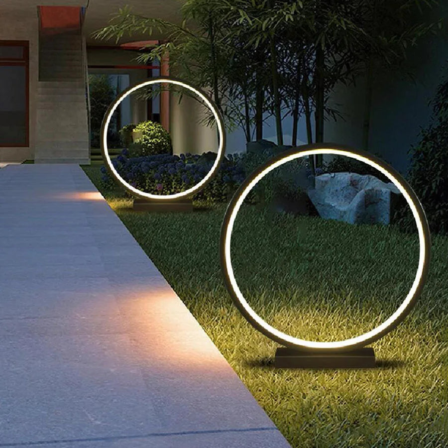 LawnLuminary - Runde LED-Rasenleuchte