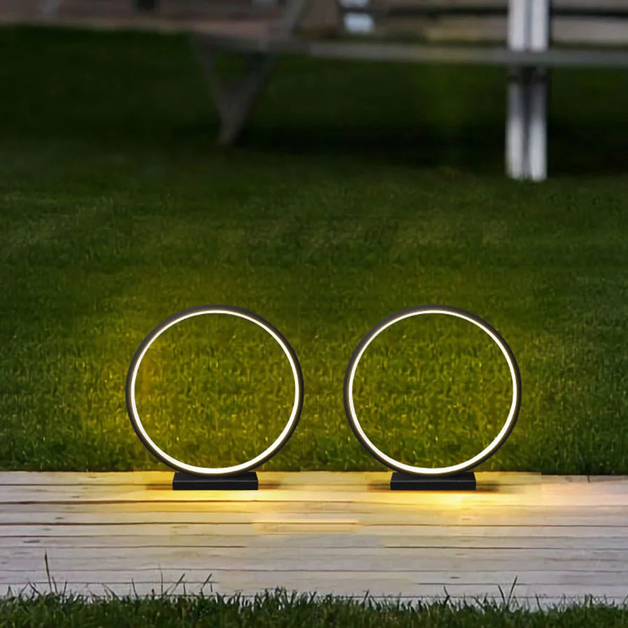 LawnLuminary - Runde LED-Rasenleuchte