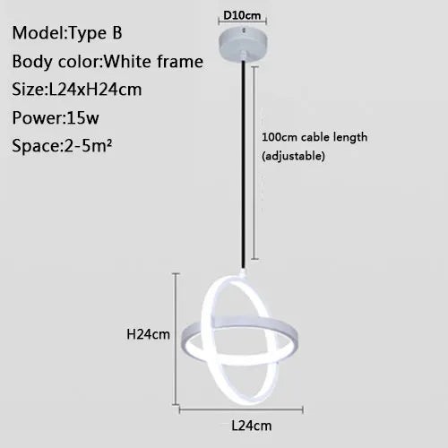 LuminaSimple - Einfache Hängelampe