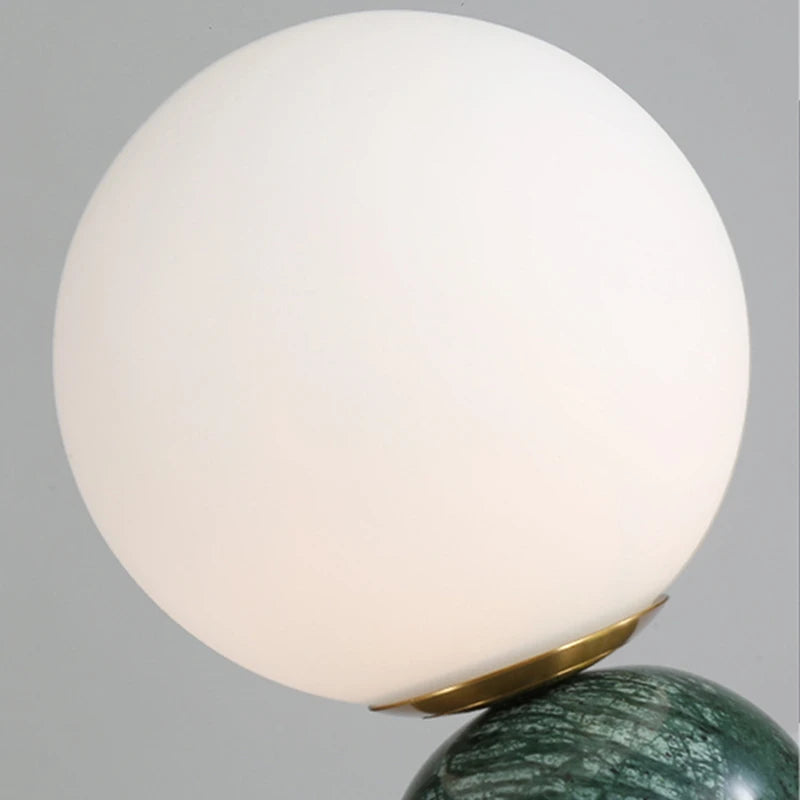 MarbleLustre | Marmor Runde Glas Lampe