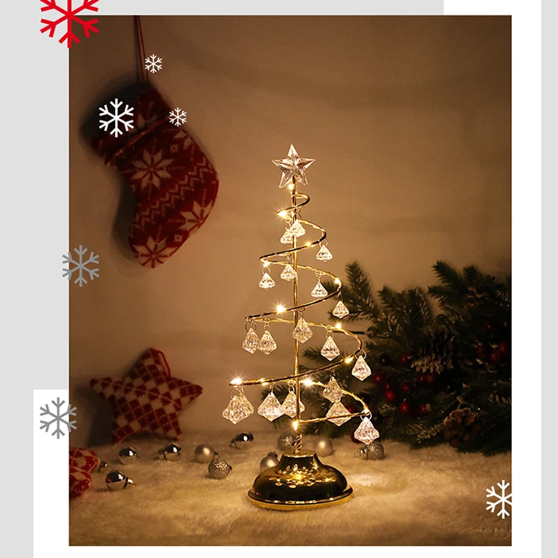 CrystalTree | Weihnachtsbaum Tischleuchte