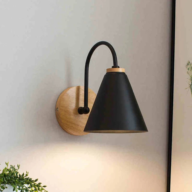 OakShine - Houten Wandlampe