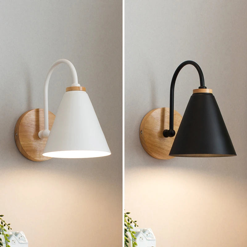 OakShine - Houten Wandlampe