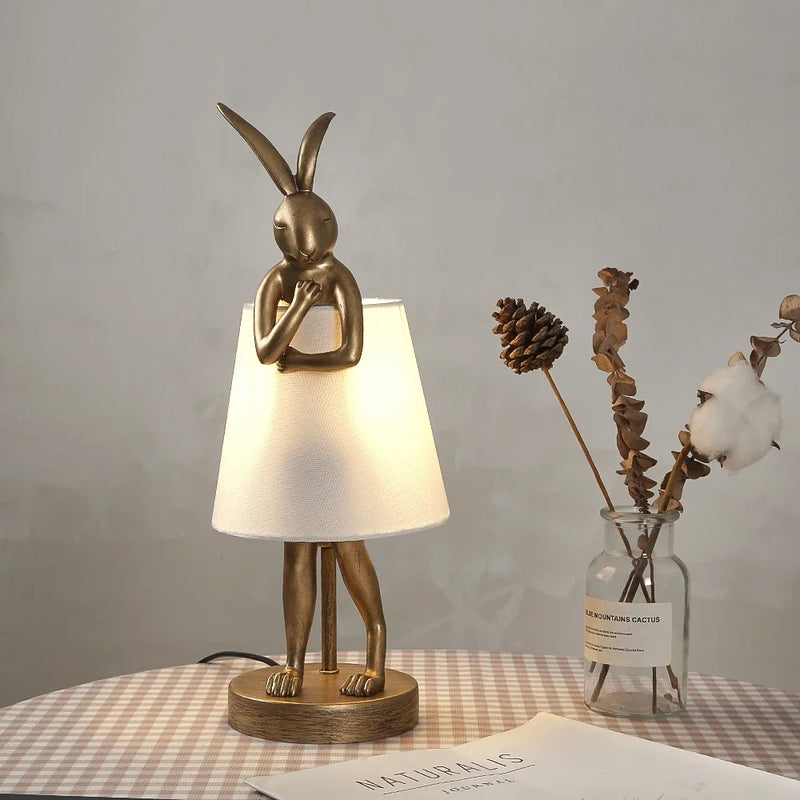 BunnyBright - Kaninchen Tischlampe