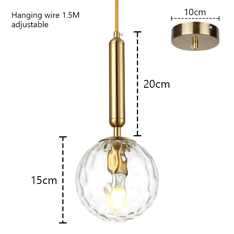 GoldElegance - Luxuriöse goldene Lampe