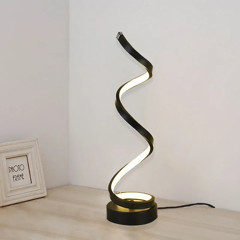 PureLight - LED-Tischlampe Spirale