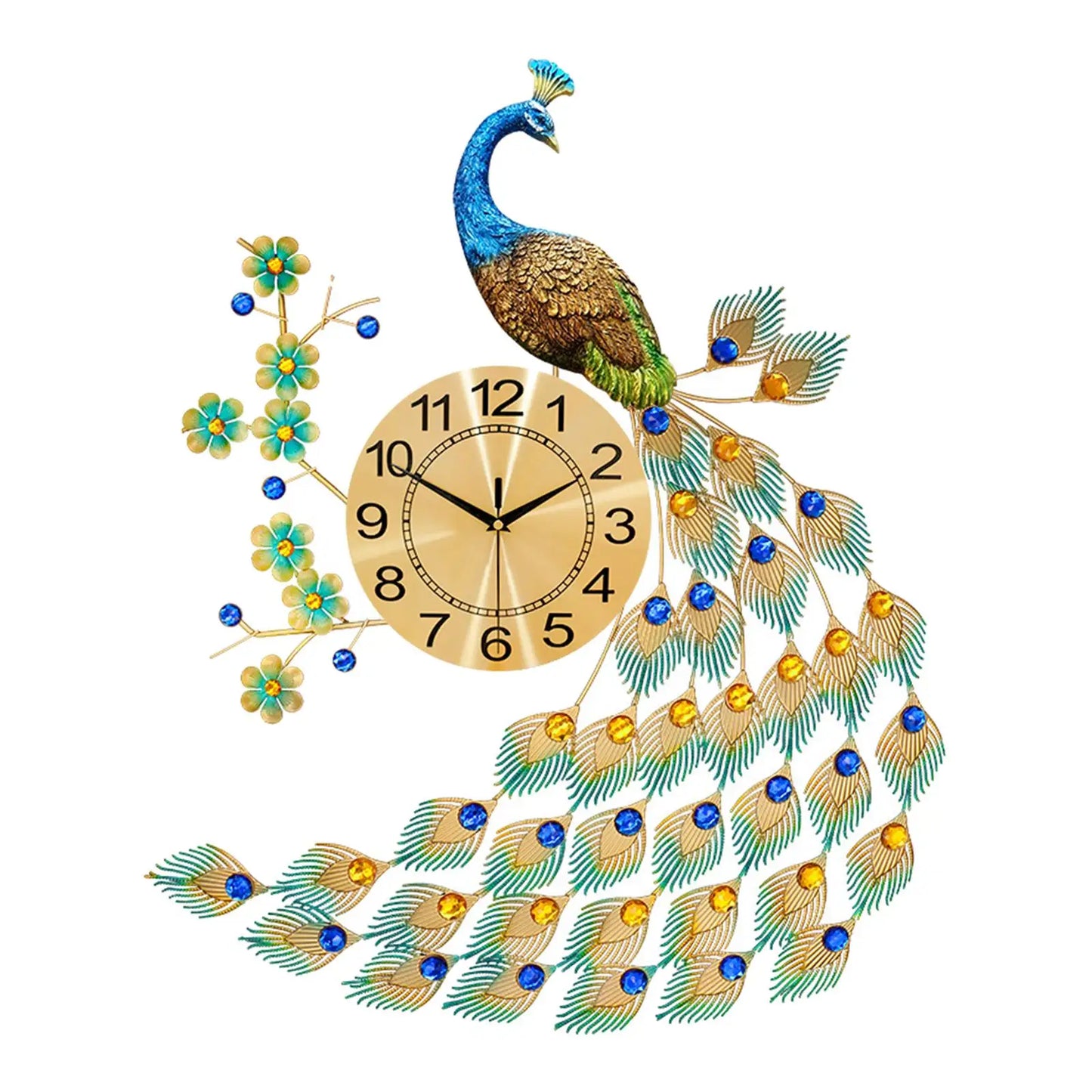 MajesticPeacock - Pfau Eleganz Uhr