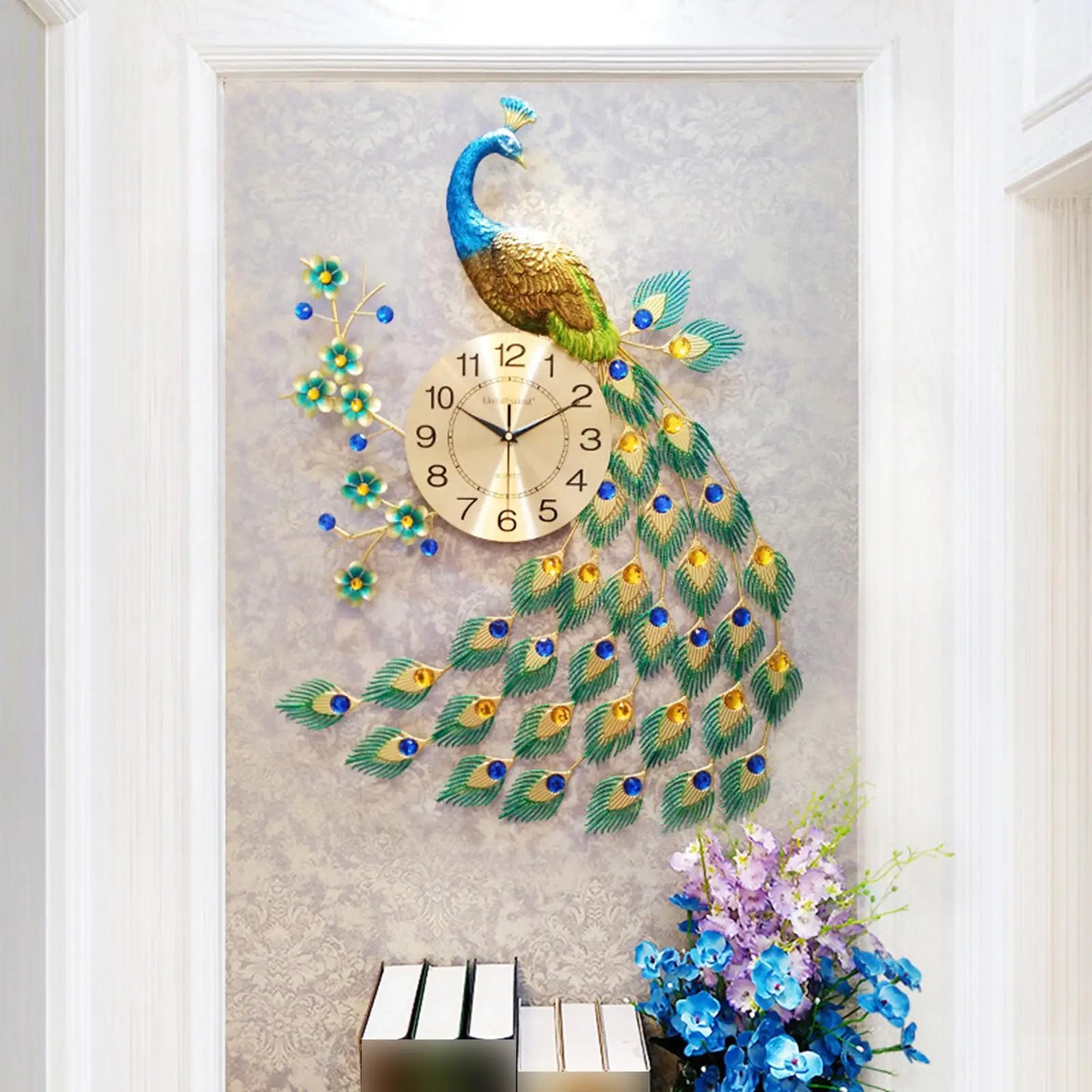 MajesticPeacock - Pfau Eleganz Uhr