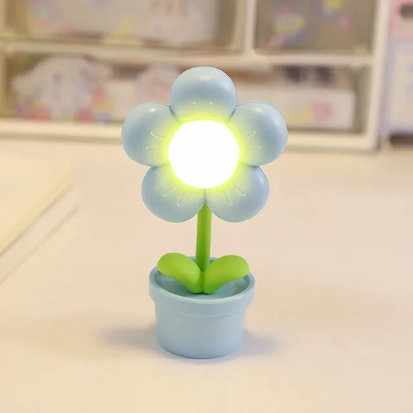 BloomLite - Kleine Blume Tischlampe