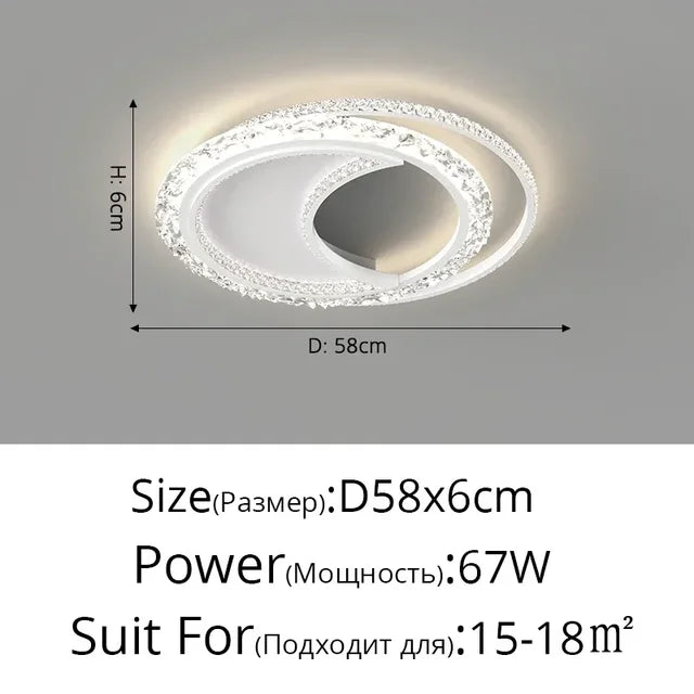 CelestialRound- Runde Led Decke