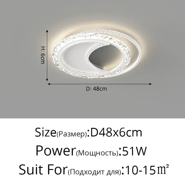 CelestialRound- Runde Led Decke