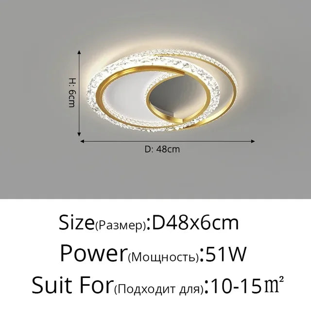 CelestialRound- Runde Led Decke