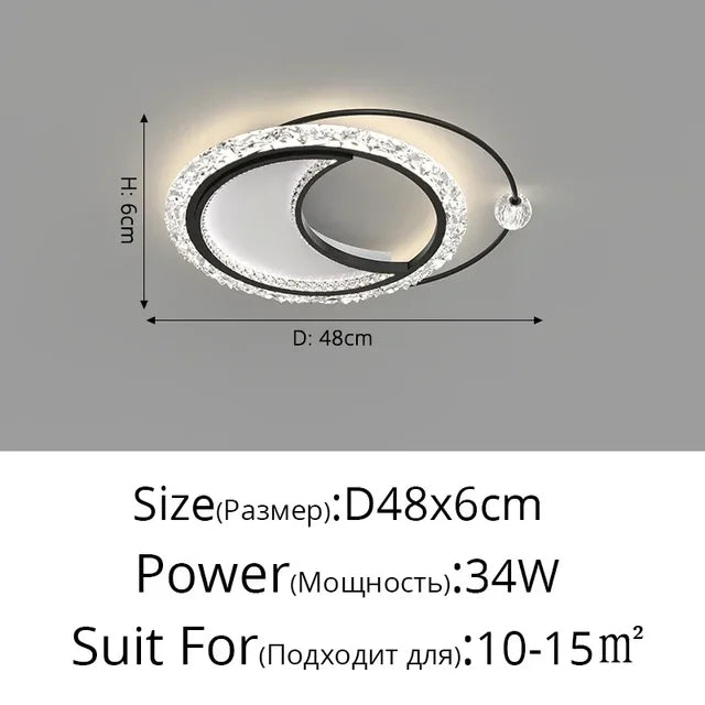 CelestialRound- Runde Led Decke