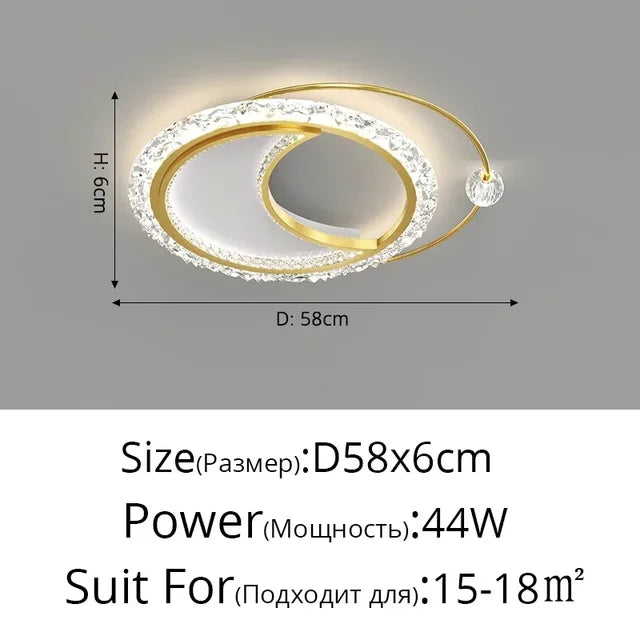 CelestialRound- Runde Led Decke