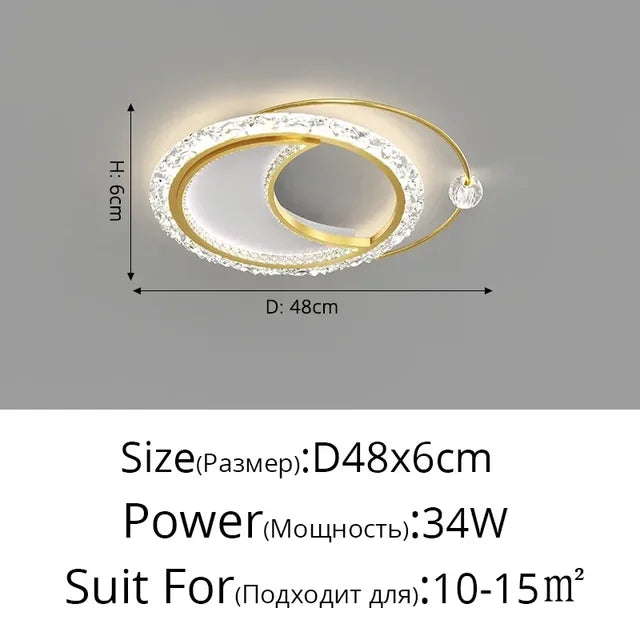 CelestialRound- Runde Led Decke