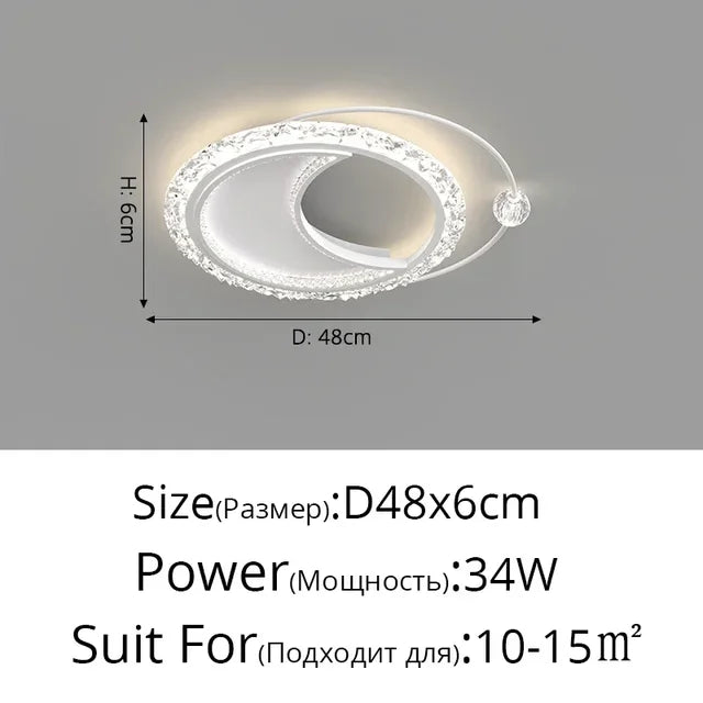 CelestialRound- Runde Led Decke