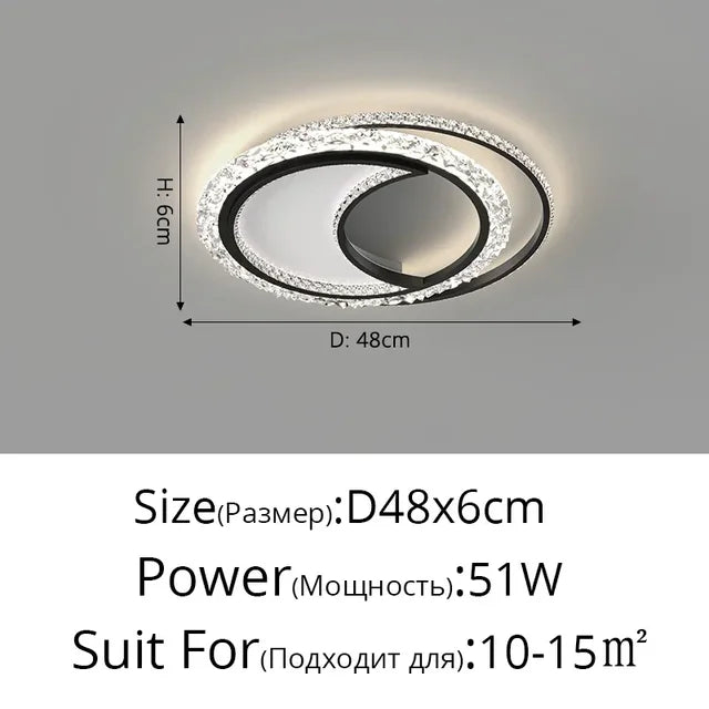 CelestialRound- Runde Led Decke