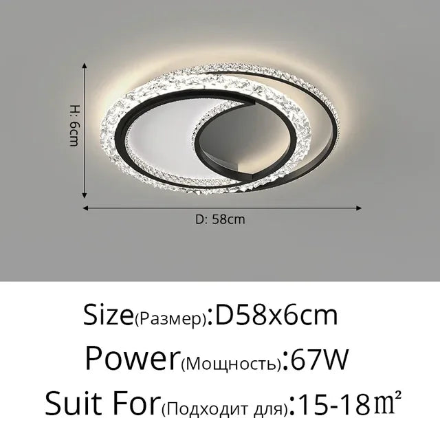 CelestialRound- Runde Led Decke