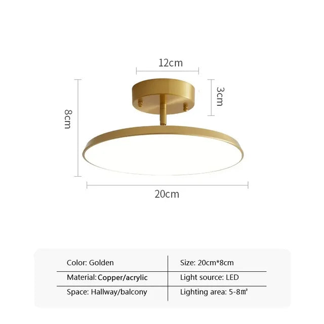 SleekAura - Minimalistische Lampe