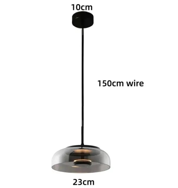 StellarShine - Moderne Pendelleuchte aus Glas