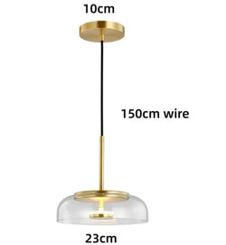 StellarShine - Moderne Pendelleuchte aus Glas