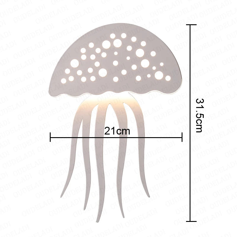 OceanicShine - Quallen Wandlampen