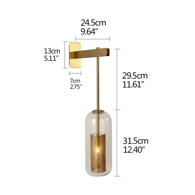 ChicAura - Moderne Led Wandleuchte