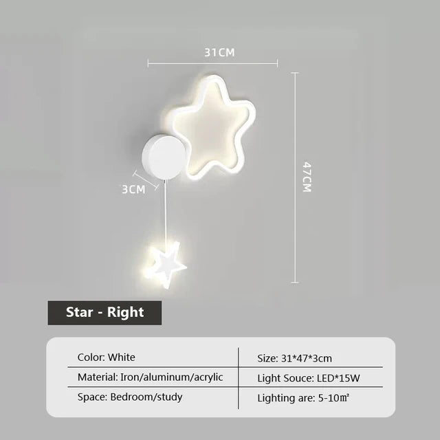 CloudStar - Wanddekoration für Innenräume