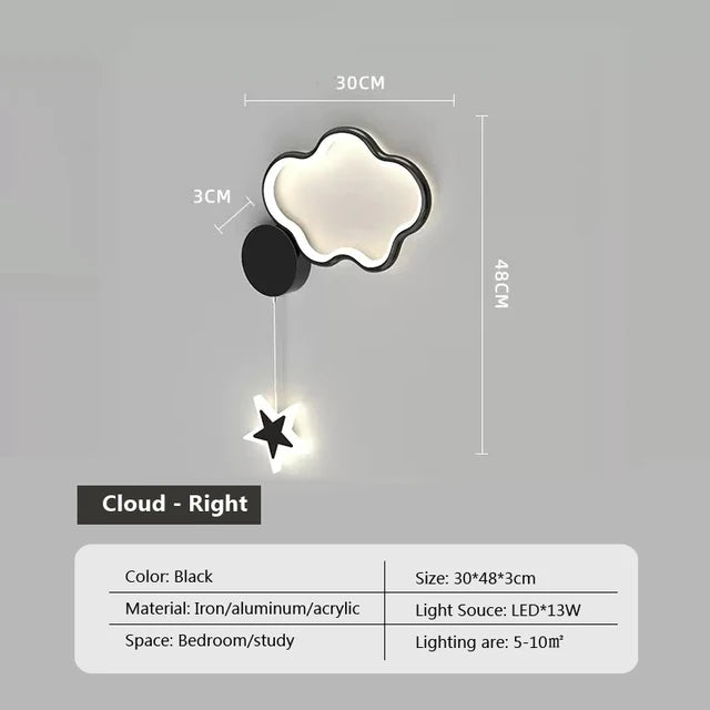 CloudStar - Wanddekoration für Innenräume