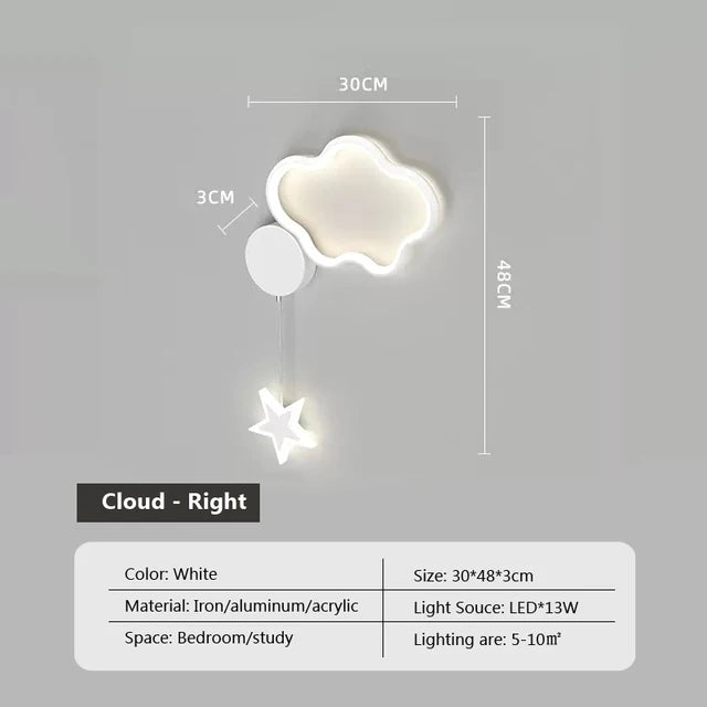 CloudStar - Wanddekoration für Innenräume