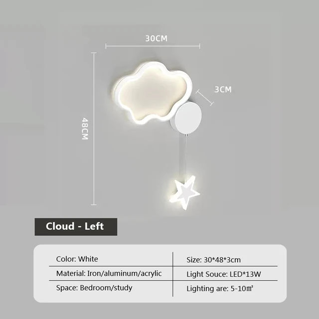 CloudStar - Wanddekoration für Innenräume