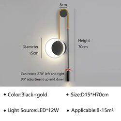 ZenithBeam - Moderne Led Wandleuchte