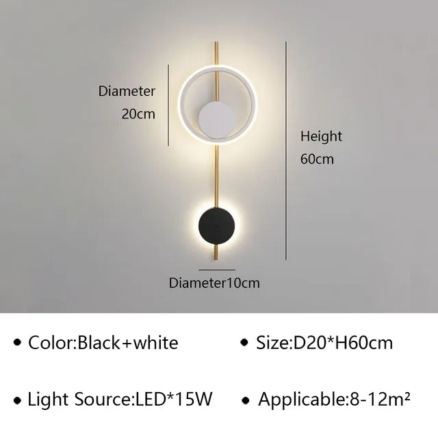 ZenithBeam - Moderne Led Wandleuchte