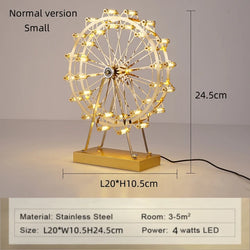 DutchGlow - Riesenrad Tischlampe